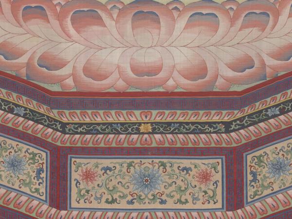 清緙絲無量壽佛　軸