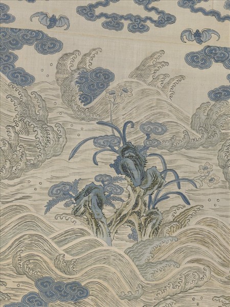 清緙絲無量壽佛　軸