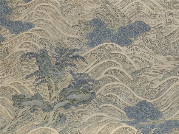 清緙絲無量壽佛　軸