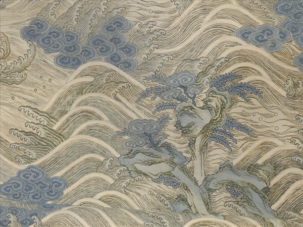 清緙絲無量壽佛　軸