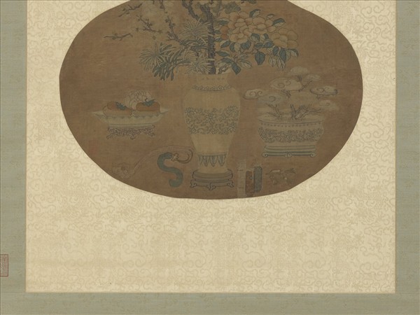 清乾隆緙絲歲朝圖（二）　軸