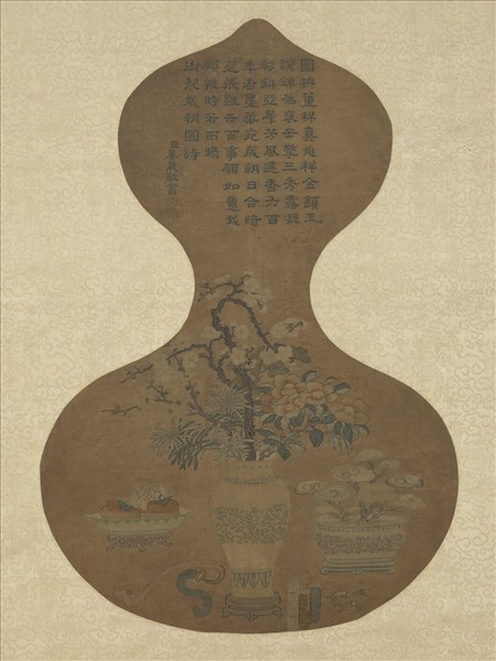 清乾隆緙絲歲朝圖（二）　軸