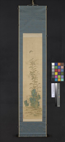 清乾隆緙絲花卉掛屏（一）　軸