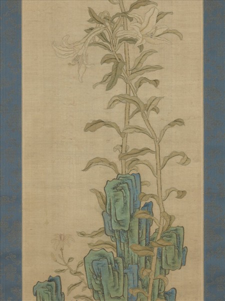 清乾隆緙絲花卉掛屏（一）　軸