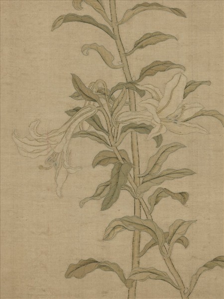 清乾隆緙絲花卉掛屏（一）　軸