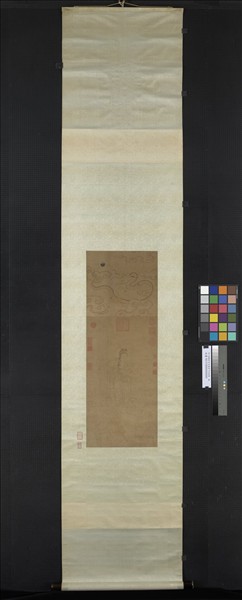 明人畫觀世音菩薩普門品經像　軸