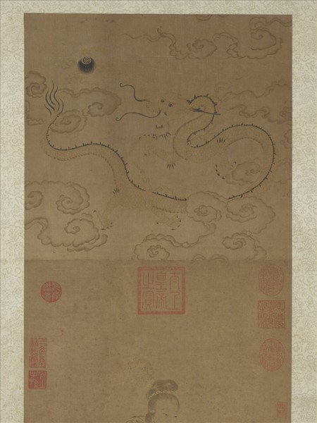 明人畫觀世音菩薩普門品經像　軸