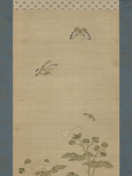 清乾隆緙絲花卉掛屏（二）　軸