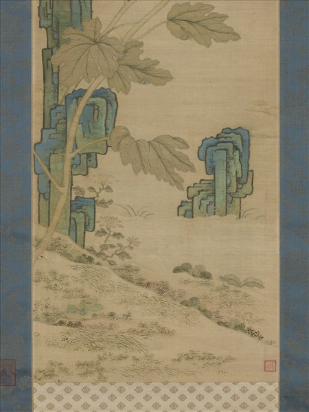 清乾隆緙絲花卉掛屏（二）　軸