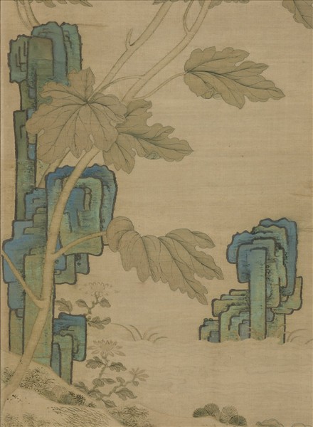 清乾隆緙絲花卉掛屏（二）　軸