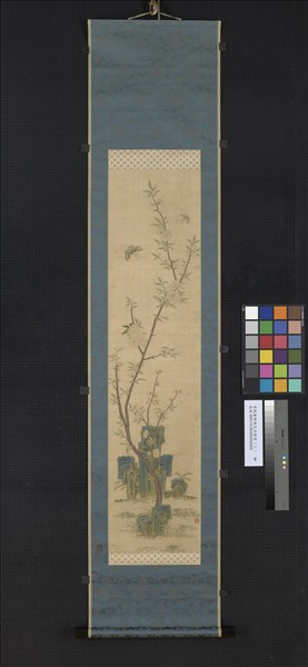 清乾隆緙絲花卉掛屏（三）　軸