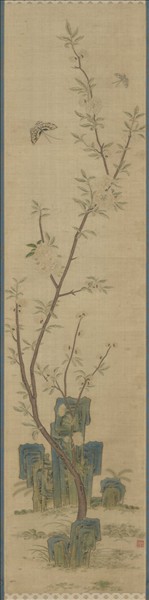 清乾隆緙絲花卉掛屏（三）　軸