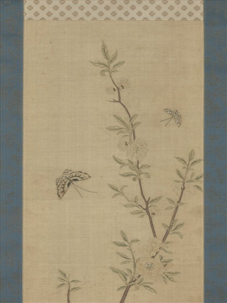 清乾隆緙絲花卉掛屏（三）　軸