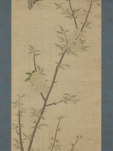 清乾隆緙絲花卉掛屏（三）　軸