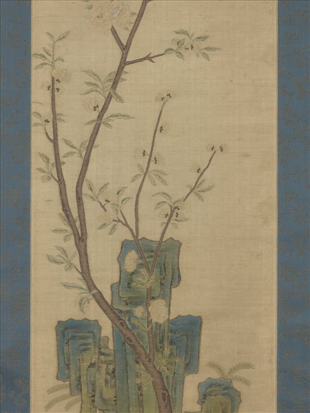 清乾隆緙絲花卉掛屏（三）　軸