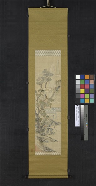 清乾隆緙絲山水掛屏（一）　軸