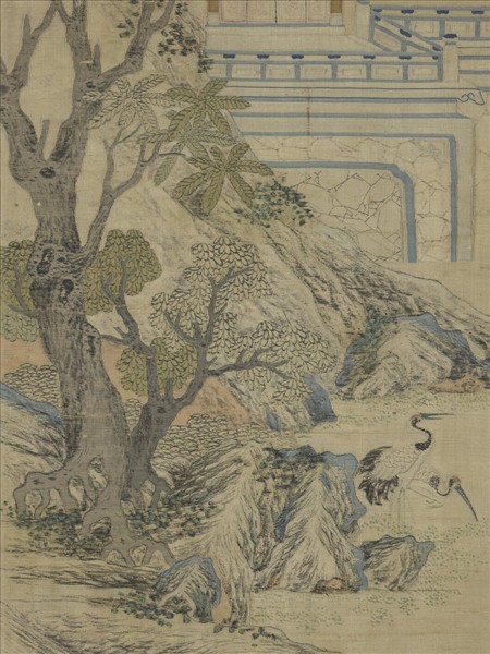 清乾隆緙絲山水掛屏（一）　軸