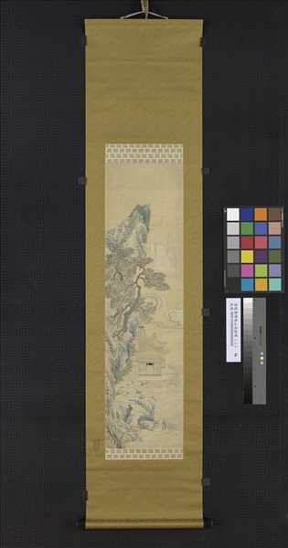 清乾隆緙絲山水掛屏（二）　軸