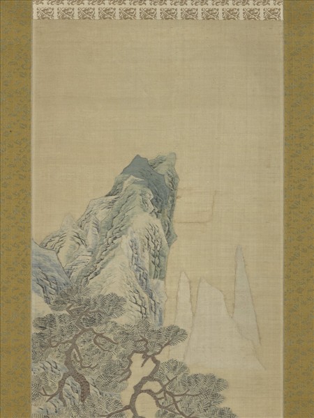 清乾隆緙絲山水掛屏（二）　軸