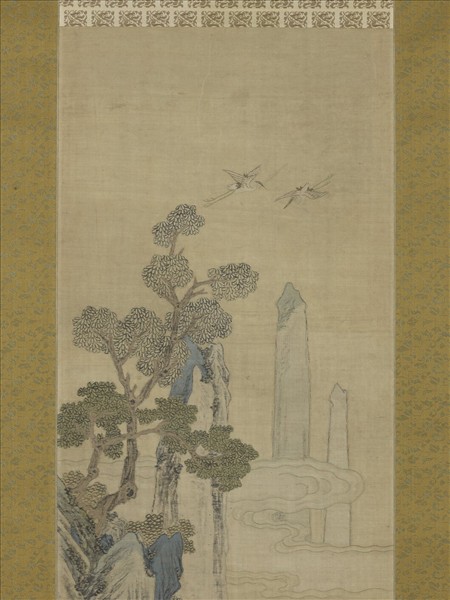 清乾隆緙絲山水掛屏（三）　軸