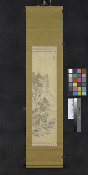 清乾隆緙絲山水掛屏（四）　軸