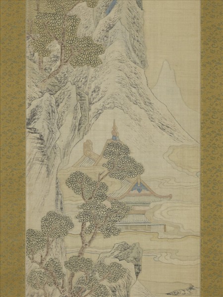 清乾隆緙絲山水掛屏（四）　軸