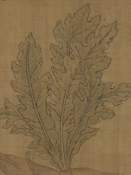 清乾隆緙絲春蔬圖掛屏（一）　軸