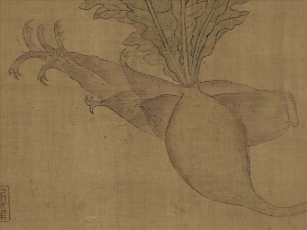 清乾隆緙絲春蔬圖掛屏（一）　軸