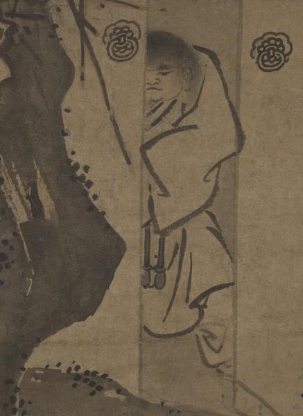 明戴進畫羅漢　軸