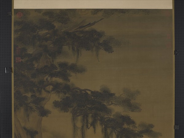 明戴進畫紈牛　軸