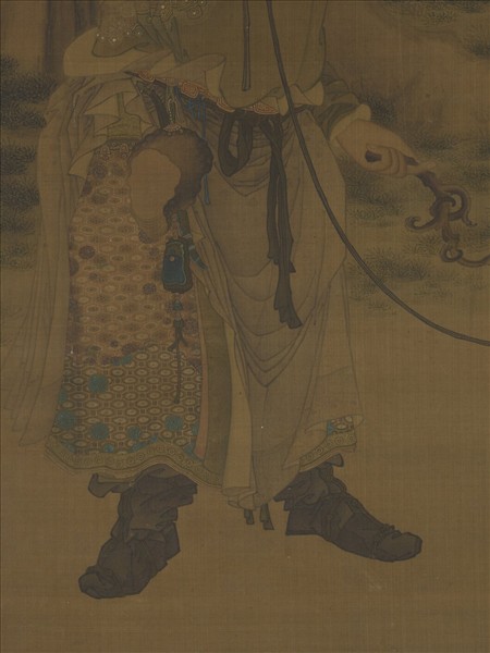 明戴進畫紈牛　軸