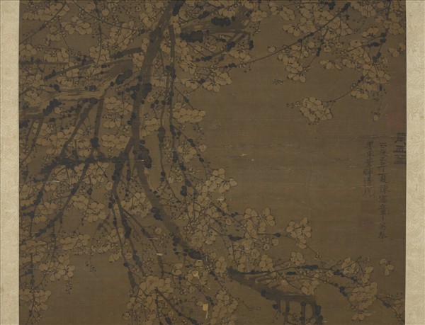 明陳憲章萬玉圖　軸