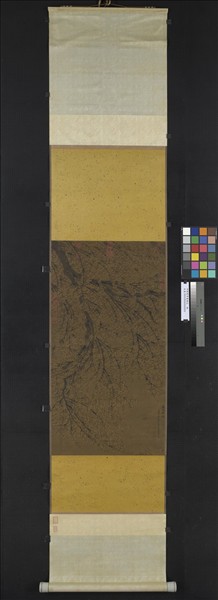 明陳憲章畫梅花　軸