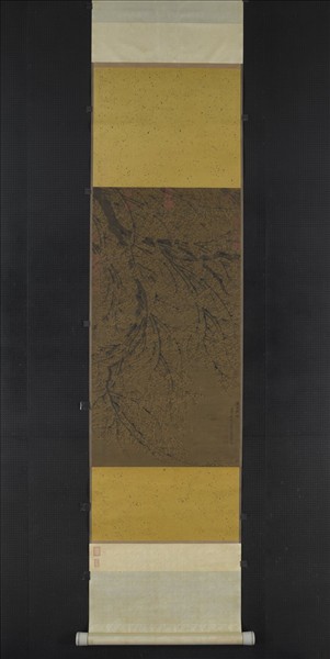 明陳憲章畫梅花　軸