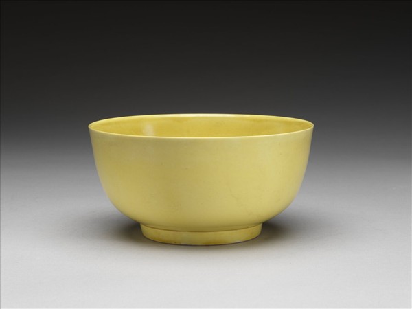 黃釉碗