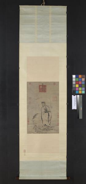 明憲宗畫達摩　軸