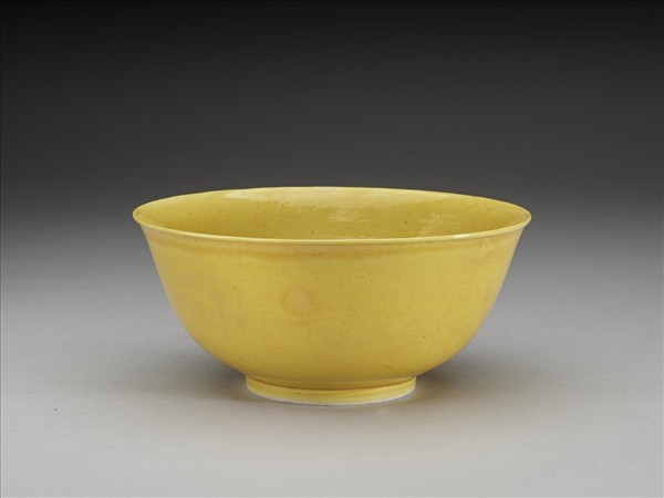 黃釉碗