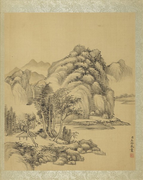 清王銓山水　冊　空亭圖