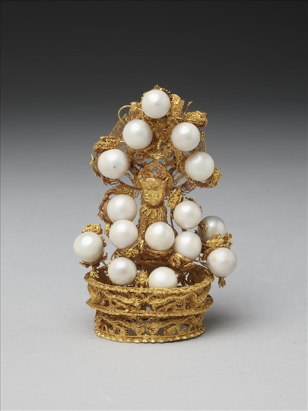 皇帝夏朝冠金佛