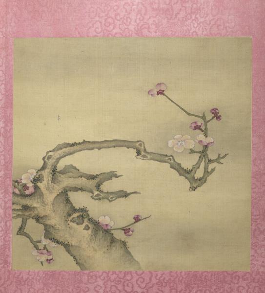 清蔣廷錫花卉　冊　梅花