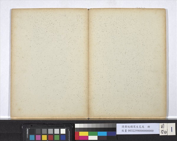 清蔣廷錫寫生花鳥　冊