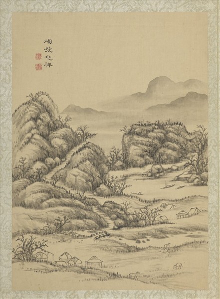 清蔣溥畫東巡攬勝　冊　輝發兆祥