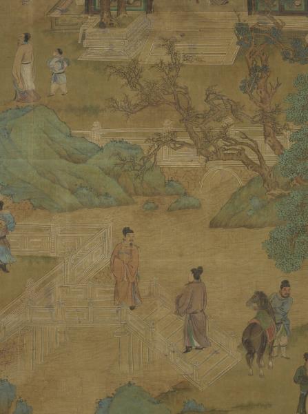 明仇英十八學士登瀛洲圖　軸