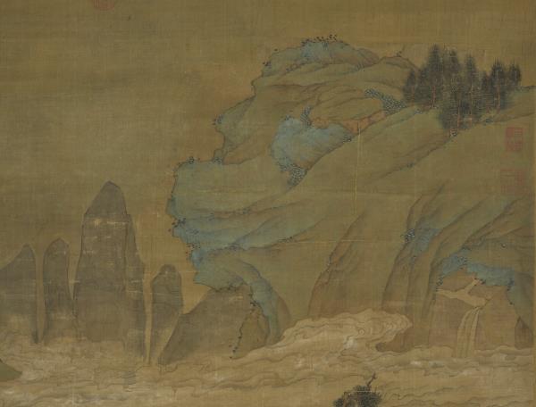 明仇英十八學士登瀛洲圖　軸