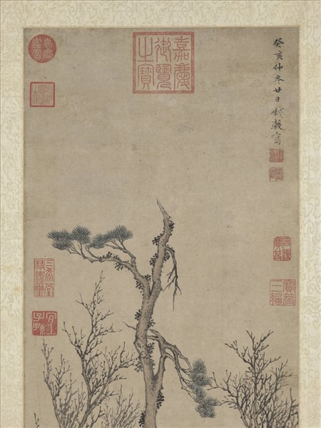 明錢穀午日鍾馗　軸