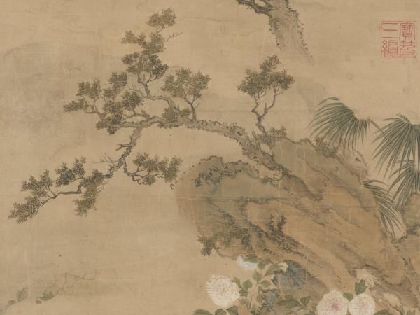 明仇氏杜陵內史畫唐人詩意　軸