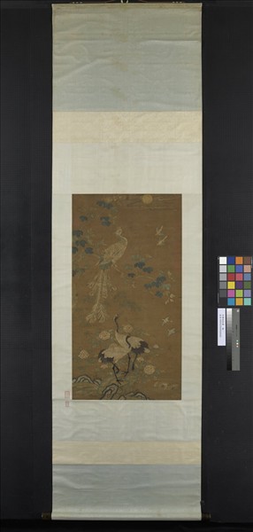 宋繡倫敘圖　軸