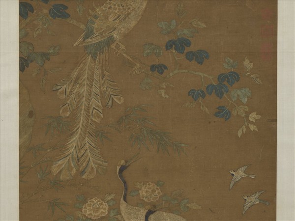 宋繡倫敘圖　軸