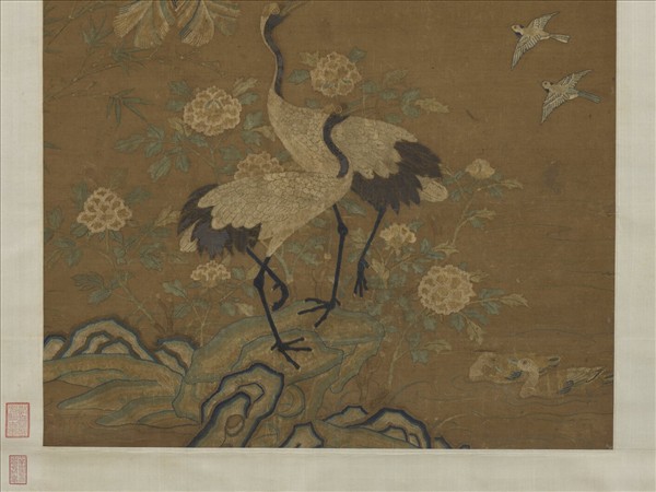 宋繡倫敘圖　軸