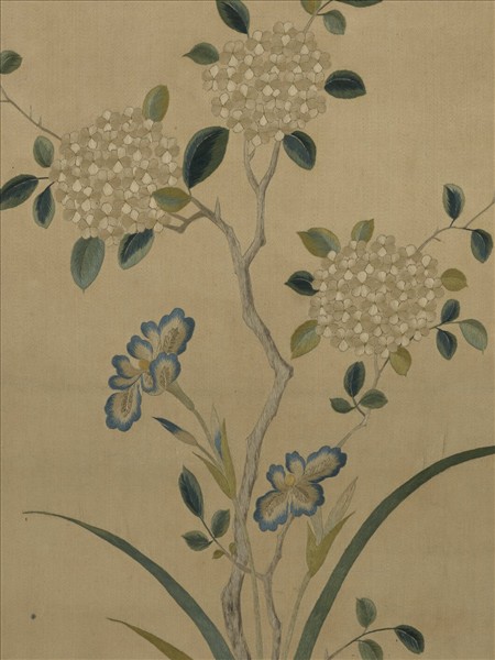 明粵繡博古圖屏（二）　軸